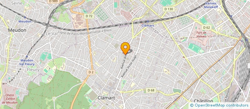 localisation de l'entreprise MONSIEUR MICHEL ACIC à CLAMART
