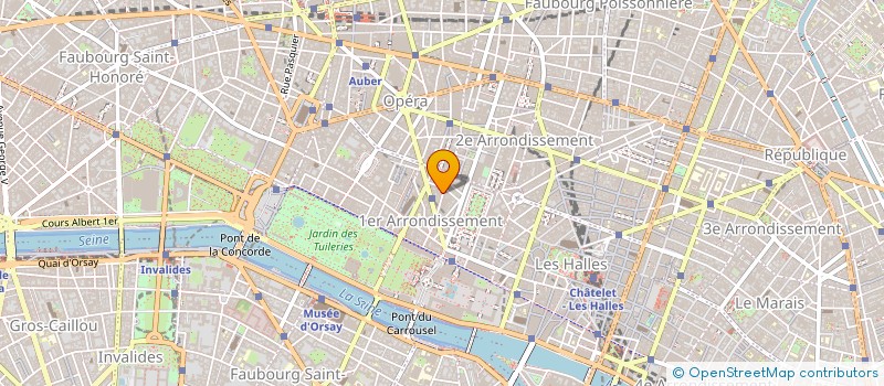 localisation de l'entreprise MONSIEUR MICHEL ACLOQUE à PARIS