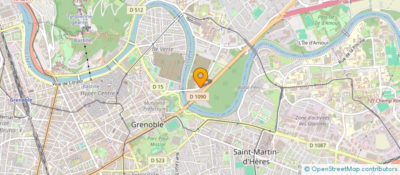 localisation de l'entreprise MONSIEUR MICHEL ADEL à LA TRONCHE