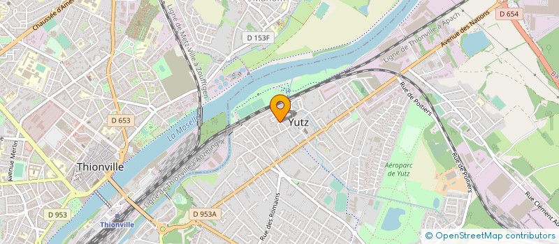 localisation de l'entreprise MONSIEUR MICHEL ADLER à YUTZ