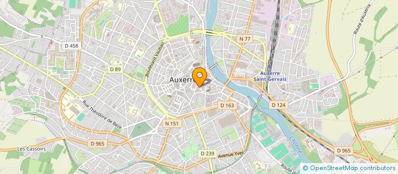 localisation de l'entreprise MONSIEUR MICHEL ADNOT à AUXERRE