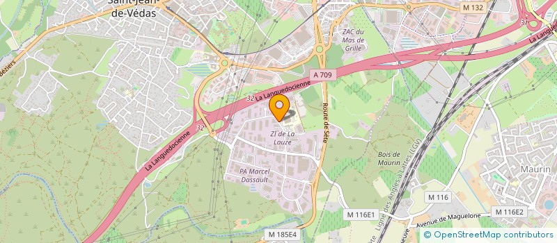 localisation de l'entreprise MONSIEUR MICHEL AFLALO  SAINT-JEAN-DE-VEDAS