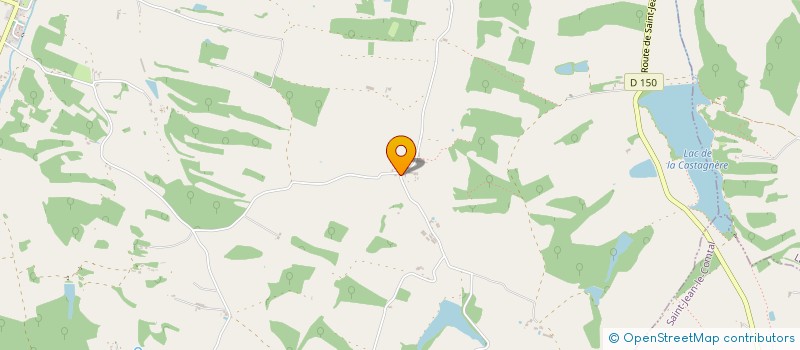 localisation de l'entreprise MONSIEUR MICHEL AGIER  ORDAN-LARROQUE