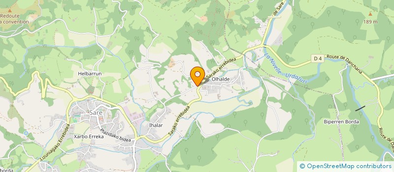 localisation de l'entreprise MONSIEUR MICHEL AGOSTI  SARE