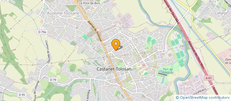 localisation de l'entreprise MONSIEUR MICHEL AGUILAR à CASTANET-TOLOSAN
