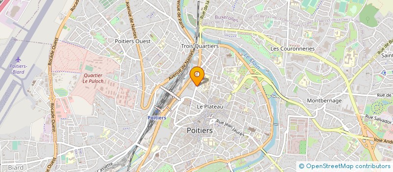 localisation de l'entreprise MONSIEUR MICHEL AIRVAULT  POITIERS