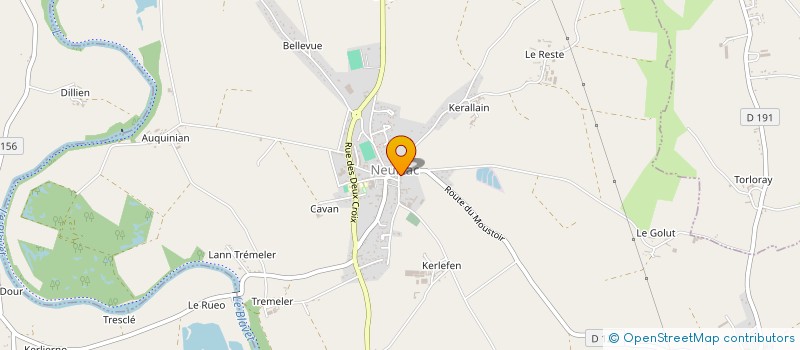 localisation de l'entreprise MONSIEUR MICHEL ALLAIN  NEULLIAC