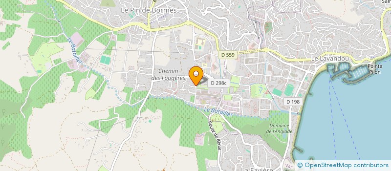 localisation de l'entreprise MONSIEUR MICHEL ALLIOU à BORMES-LES-MIMOSAS