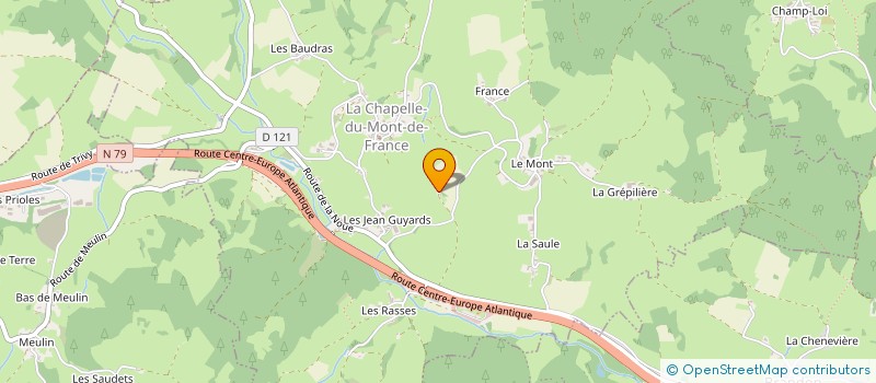 localisation de l'entreprise MONSIEUR MICHEL ALLOMBERT à GERMOLLES-SUR-GROSNE