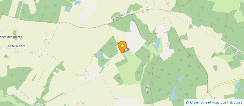 localisation de l'entreprise MONSIEUR MICHEL ALLOUARD  GENILLE