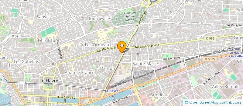 localisation de l'entreprise MONSIEUR MICHEL ALOISIO à LE HAVRE