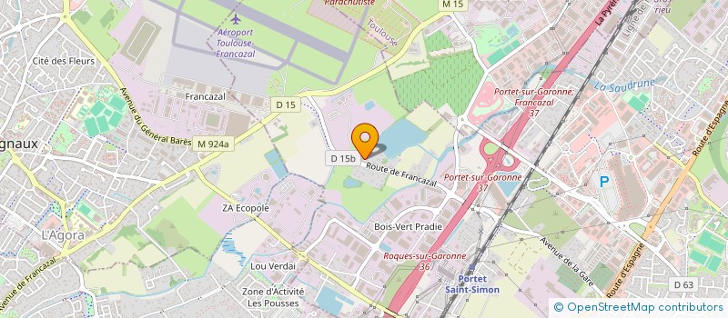 localisation de l'entreprise MONSIEUR MICHEL ALVES DE FREITAS TORRA  SENARENS