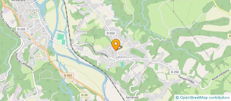 localisation de l'entreprise MONSIEUR MICHEL ALZURI  JATXOU