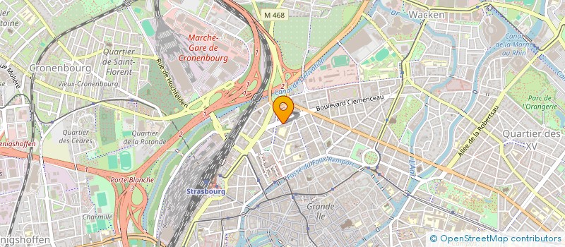 localisation de l'entreprise MONSIEUR MICHEL AMAR à STRASBOURG