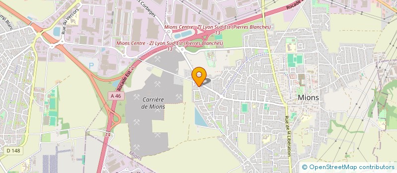 localisation de l'entreprise MONSIEUR MICHEL AMAURIN  MIONS