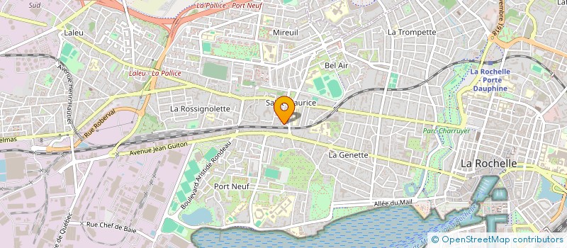 localisation de l'entreprise MONSIEUR MICHEL AMBARD  LA ROCHELLE