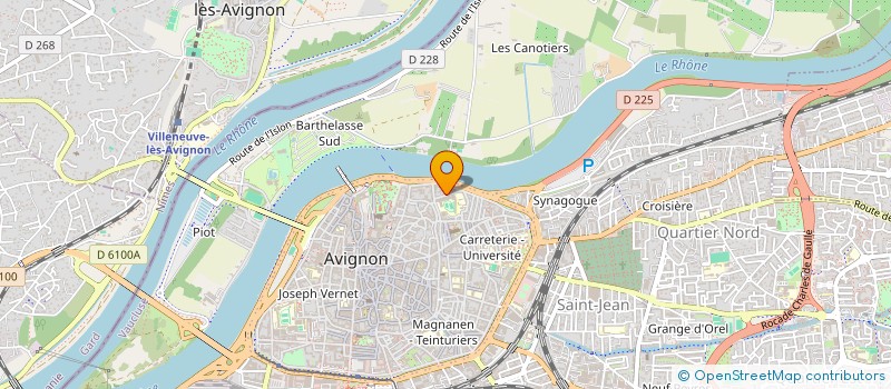 localisation de l'entreprise MONSIEUR MICHEL AMBLARD à AVIGNON