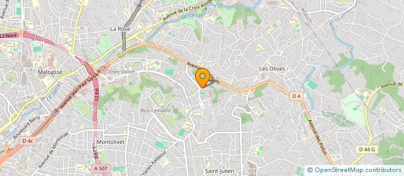 localisation de l'entreprise MONSIEUR MICHEL AMBROGIANI à MARSEILLE