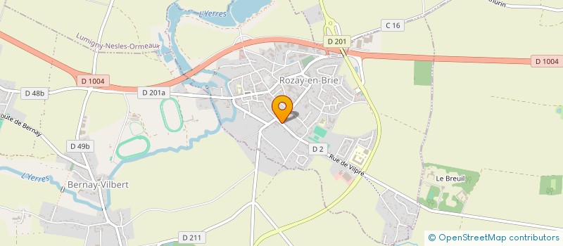 localisation de l'entreprise MONSIEUR MICHEL AMIARD  ROZAY-EN-BRIE