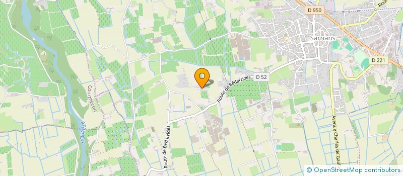 localisation de l'entreprise MONSIEUR MICHEL AMOROS  SARRIANS