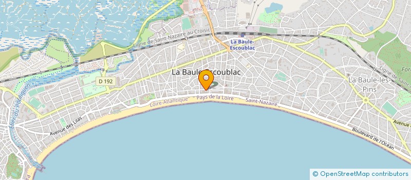 localisation de l'entreprise MONSIEUR MICHEL AMOURABEN  LA BAULE-ESCOUBLAC