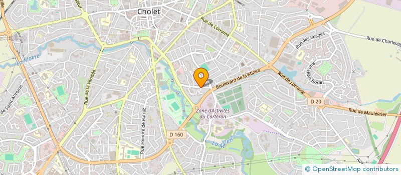 localisation de l'entreprise MONSIEUR MICHEL ANDRE à CHOLET
