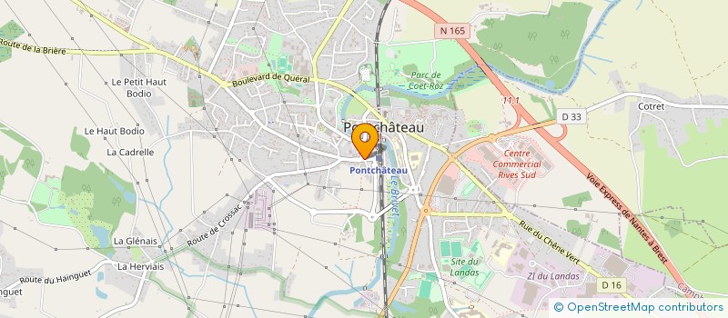 localisation de l'entreprise MONSIEUR MICHEL ANDREANI  PONTCHATEAU