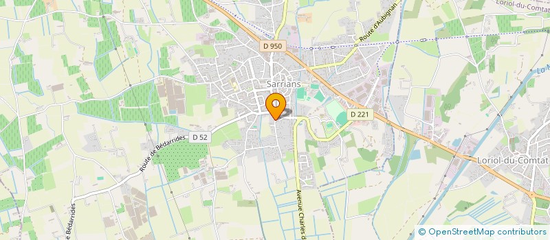 localisation de l'entreprise MONSIEUR MICHEL ANDREO COJEAN  SARRIANS