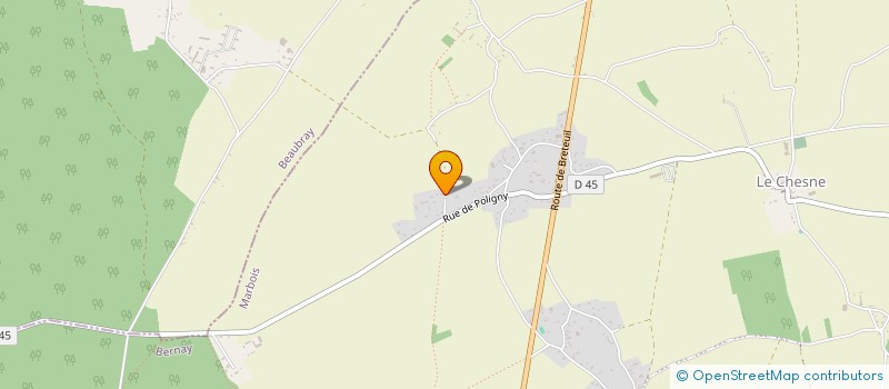 localisation de l'entreprise MONSIEUR MICHEL ANDRIEUX  MARBOIS