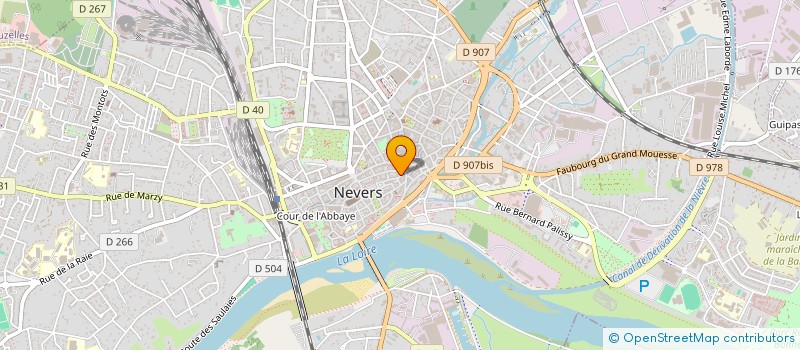 localisation de l'entreprise MONSIEUR MICHEL ANDRIOT à NEVERS