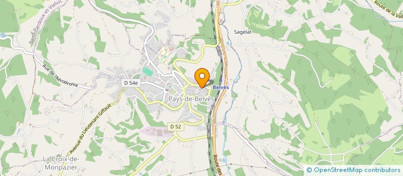 localisation de l'entreprise MONSIEUR MICHEL-ANGE ALEM  PAYS DE BELVES