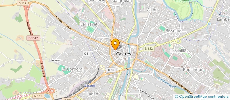 localisation de l'entreprise MONSIEUR MICHEL-ANGE MEDINA à CASTRES