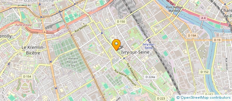 localisation de l'entreprise MONSIEUR MICHEL ANGST à IVRY-SUR-SEINE