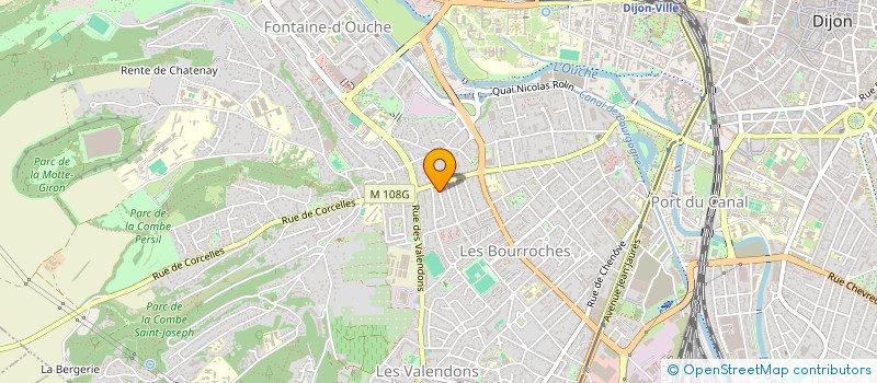localisation de l'entreprise MONSIEUR MICHEL ANGUE à DIJON