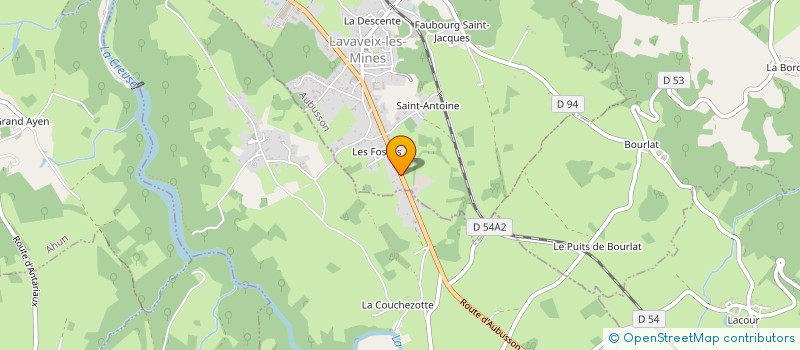 localisation de l'entreprise MONSIEUR MICHEL ANQUETIL à LAVAVEIX-LES-MINES