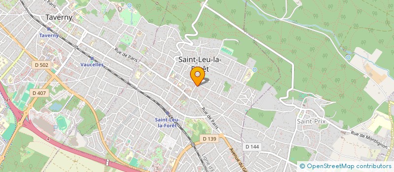 localisation de l'entreprise MONSIEUR MICHEL ANTIPASQUA  SAINT-LEU-LA-FORET