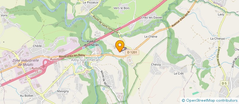 localisation de l'entreprise MONSIEUR MICHEL ANTOINE à ALBY-SUR-CHERAN