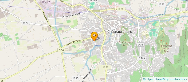 localisation de l'entreprise MONSIEUR MICHEL APRIN à CHATEAURENARD