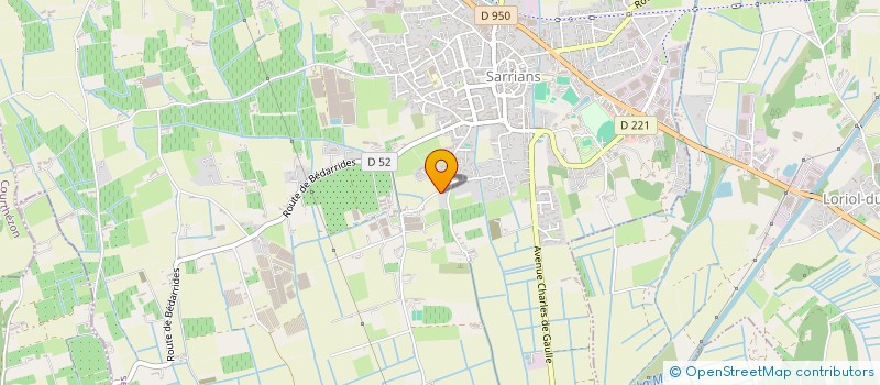 localisation de l'entreprise MONSIEUR MICHEL ARCHIMBAUD à SARRIANS