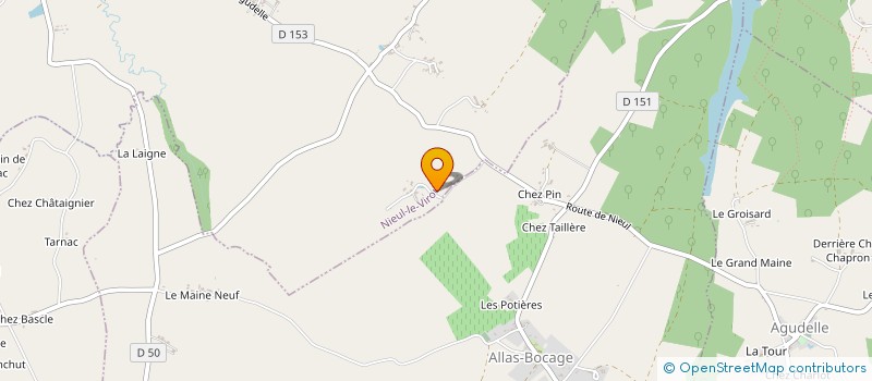 localisation de l'entreprise MONSIEUR MICHEL ARDOUIN  SAINT-MARTIAL-DE-MIRAMBEAU