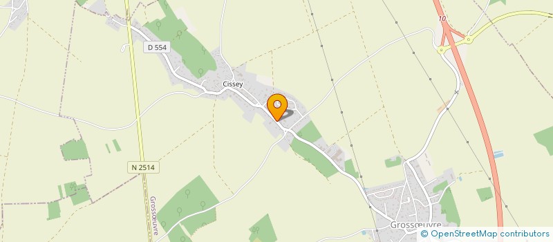 localisation de l'entreprise MONSIEUR MICHEL ARIBA  GROSSUVRE