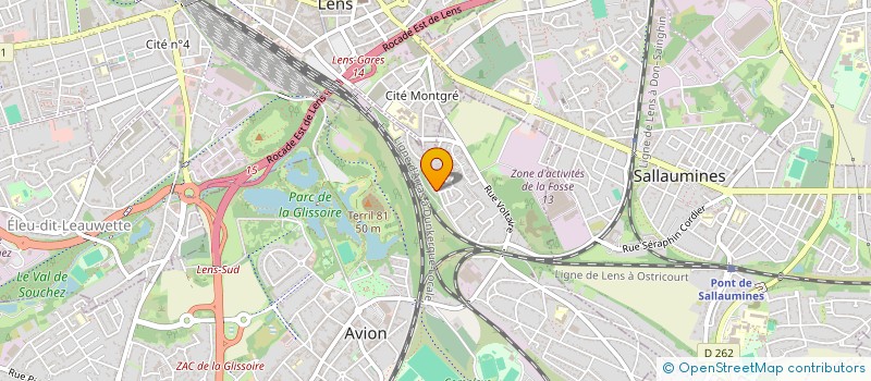 localisation de l'entreprise MONSIEUR MICHEL ARLUNNO  AVION