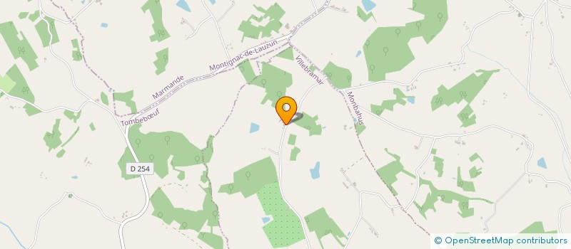 localisation de l'entreprise MONSIEUR MICHEL ARMAND  VILLEBRAMAR