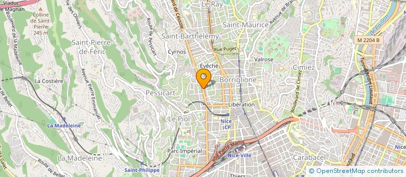 localisation de l'entreprise MONSIEUR MICHEL ARMANDO à NICE