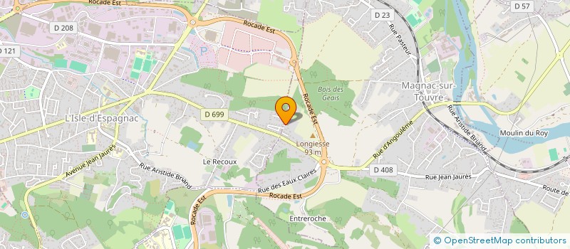 localisation de l'entreprise MONSIEUR MICHEL ARNAUD à MAGNAC-SUR-TOUVRE