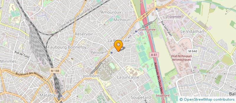 localisation de l'entreprise MONSIEUR MICHEL AROLA à TOULOUSE
