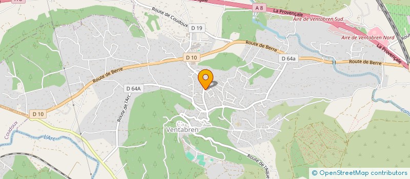 localisation de l'entreprise MONSIEUR MICHEL ARRIGHI  VENTABREN