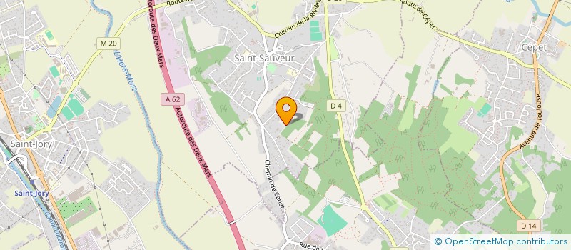 localisation de l'entreprise MONSIEUR MICHEL ARRION  SAINT-SAUVEUR