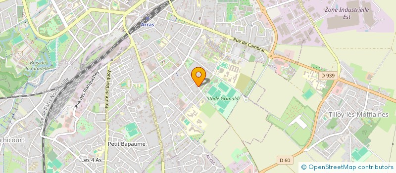 localisation de l'entreprise MONSIEUR MICHEL ARRIVE à ARRAS