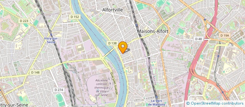 localisation de l'entreprise MONSIEUR MICHEL ARTINIAN à ALFORTVILLE